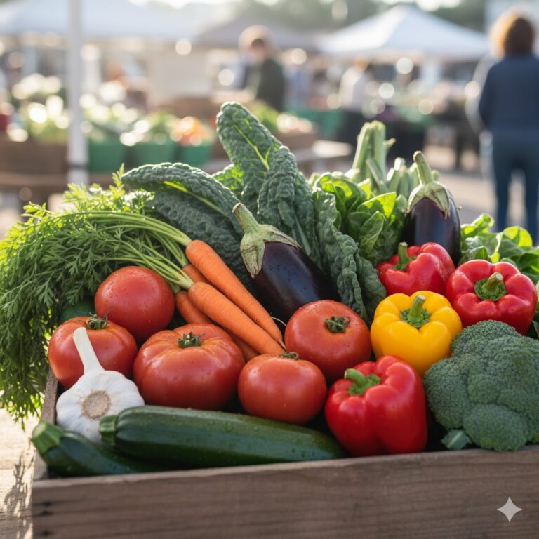 הזמנת ירקות אורגנים